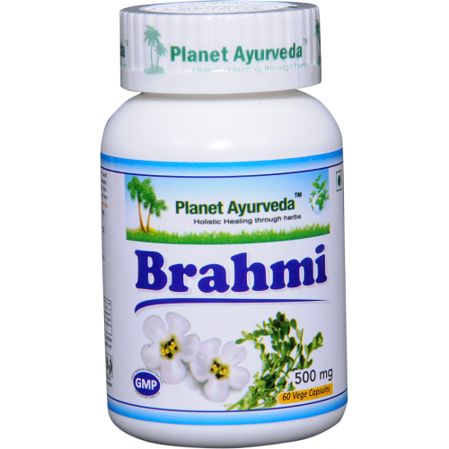 Brahmi Kapsule (Bacopa monnieri) 60ks Planet Ayurveda